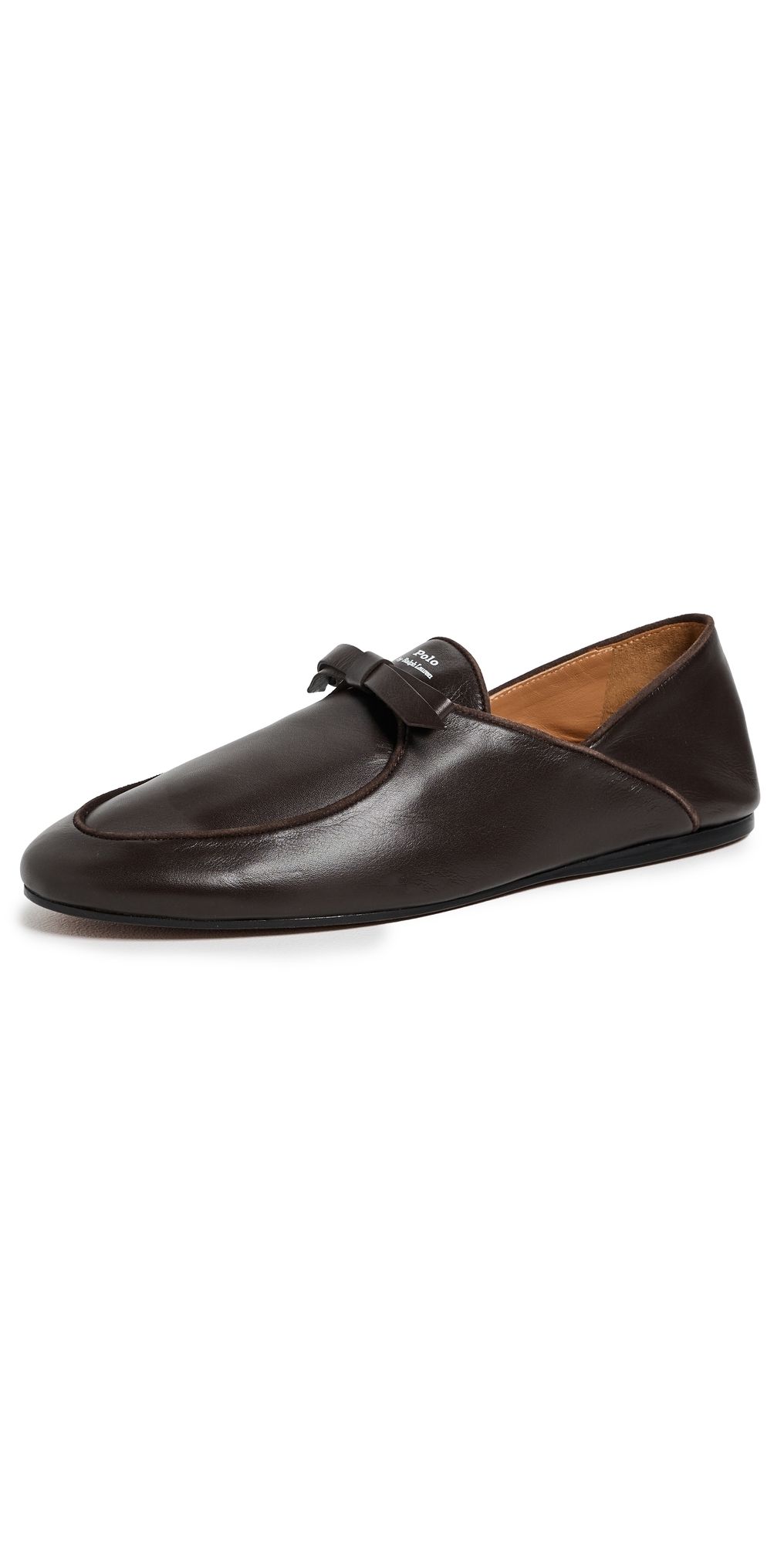 Polo Ralph Lauren Leather Loafers Chocolate/Chocolate 8
