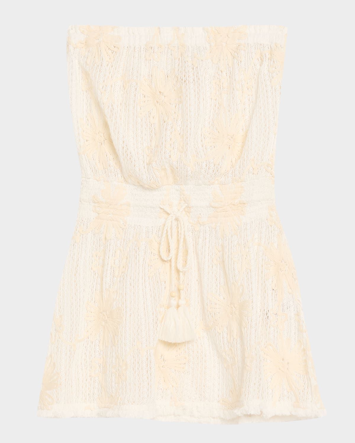 Lauryn Floral Strapless Mini Dress