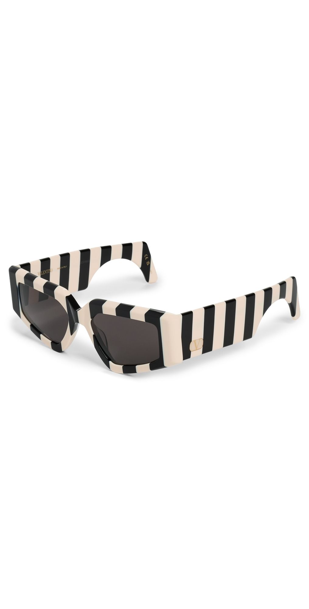 Valentino Ultra Vintage Sunglasses Ivory-Ivory-Grey One Size