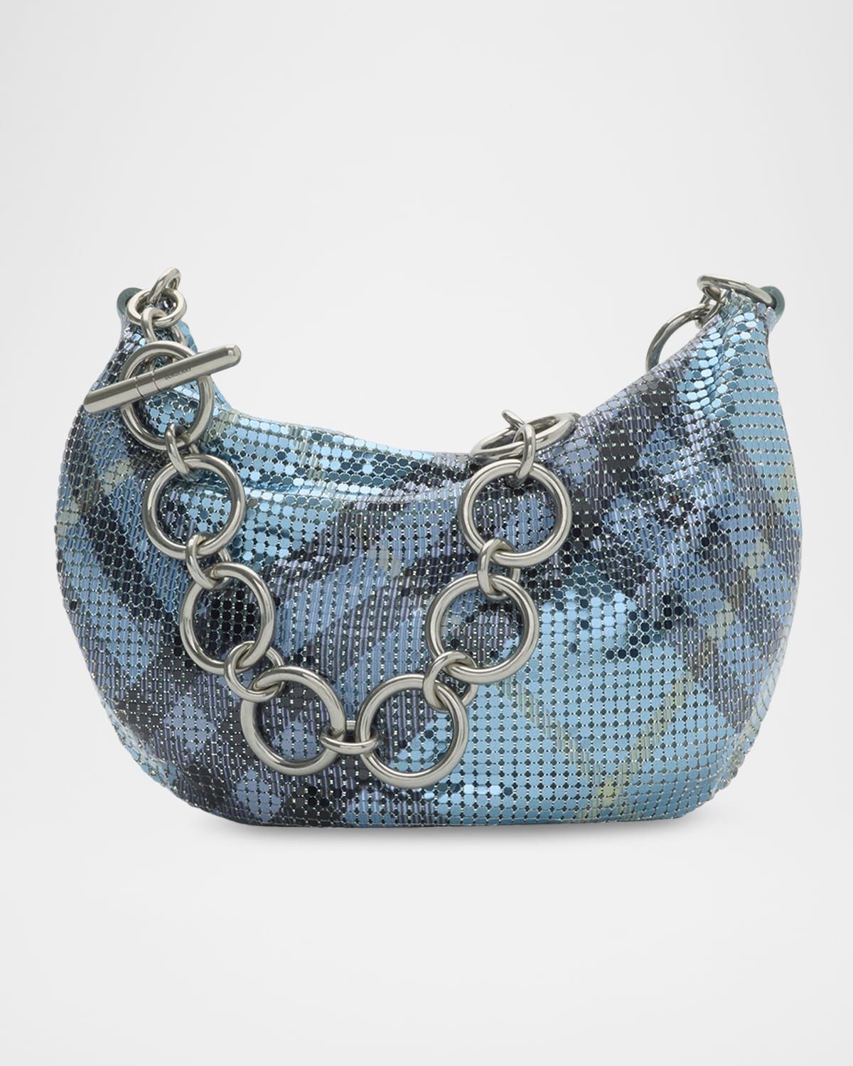 Eve Check Chain Pouch Shoulder Bag