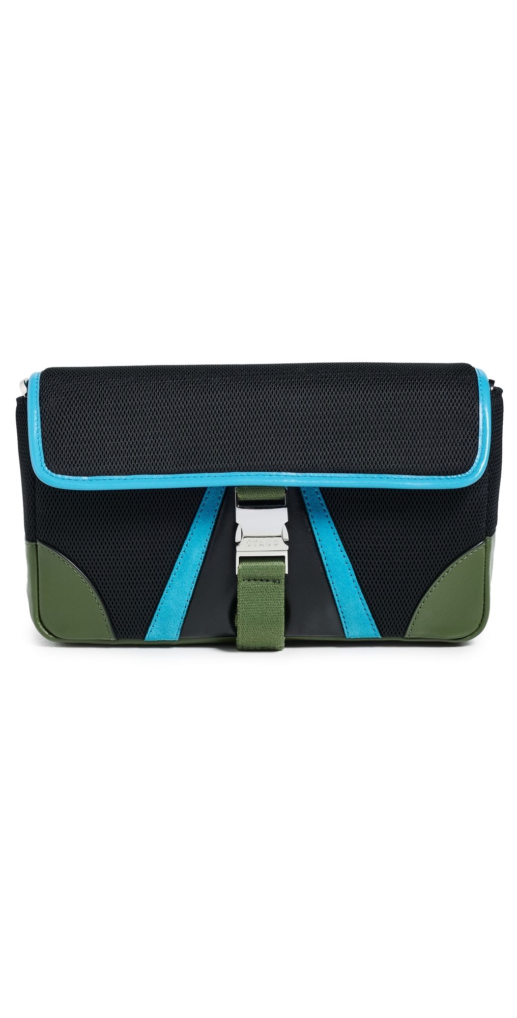 STAUD Tony Shoulder Bag Black Pool One Size