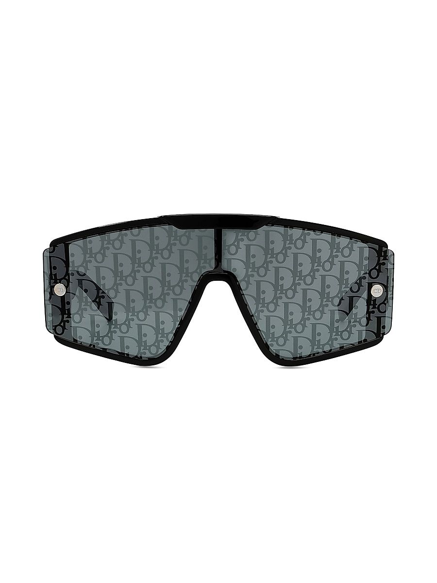 Men's Diorxtrem MU Mask Sunglasses - Black