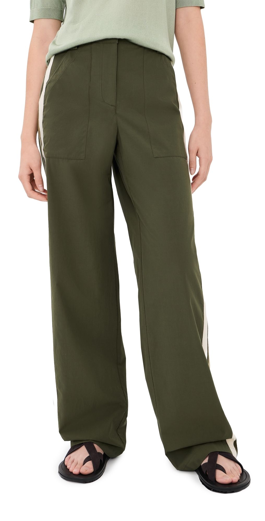 TWP Isabelle Pants Military 6