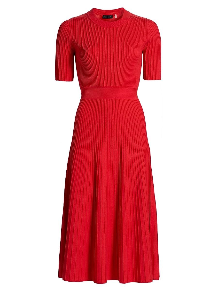 Women's The Kaya Sweater Dress - Hibiscus - Size Medium