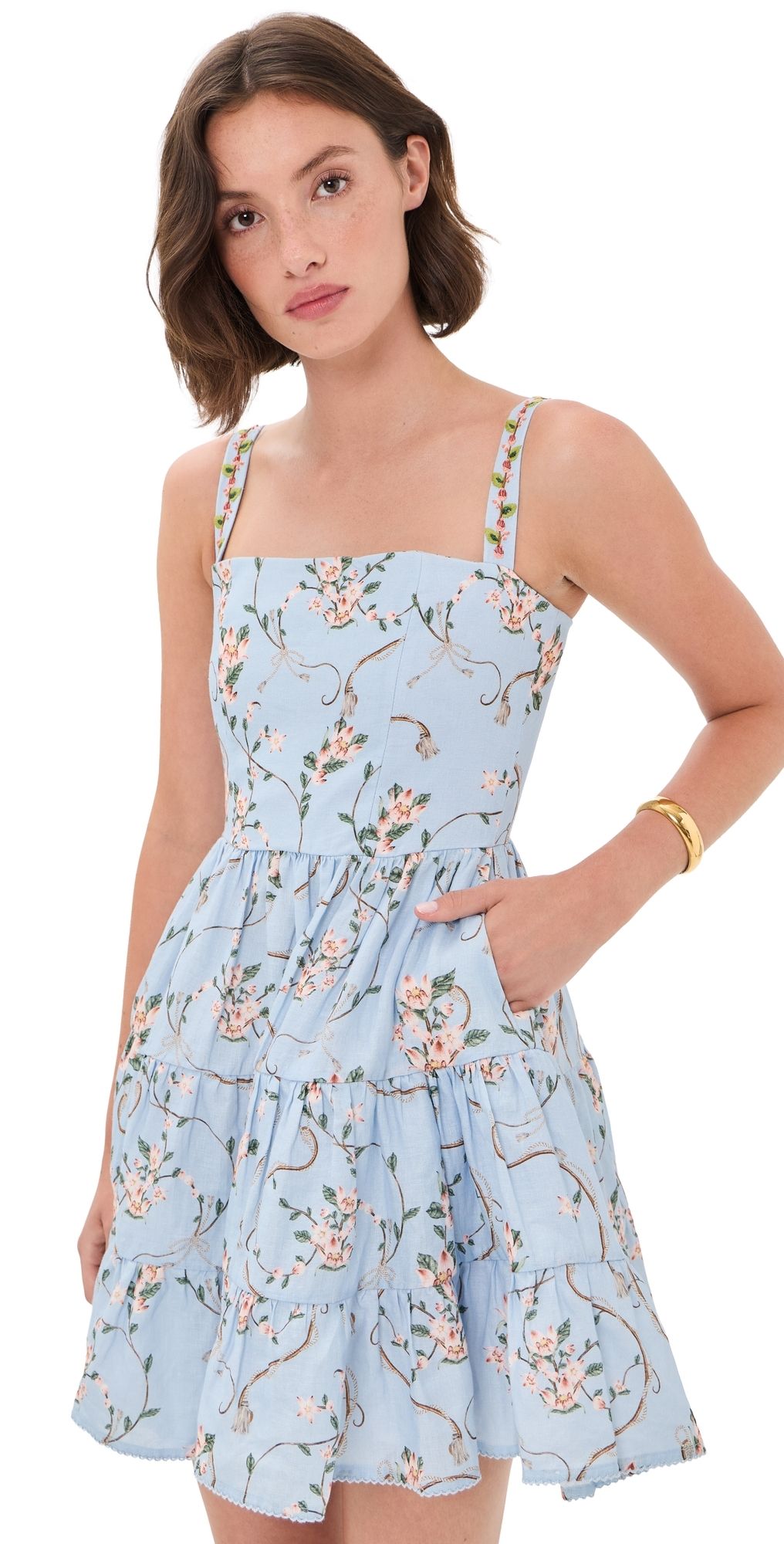 Agua by Agua Bendita Lima Navegante Dress Multicolor S