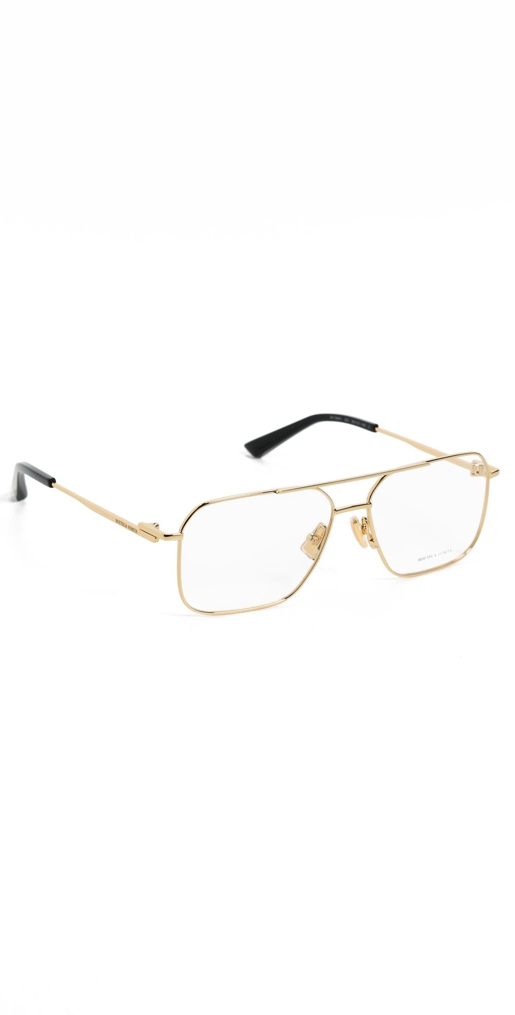 Bottega Veneta BV1384O Glasses GOLD-GOLD-TRANSPARENT One Size