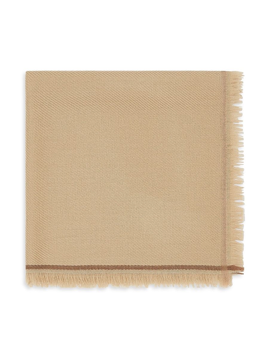 Women's Four in Hand Cashmere Shawl - Soft Pinkish