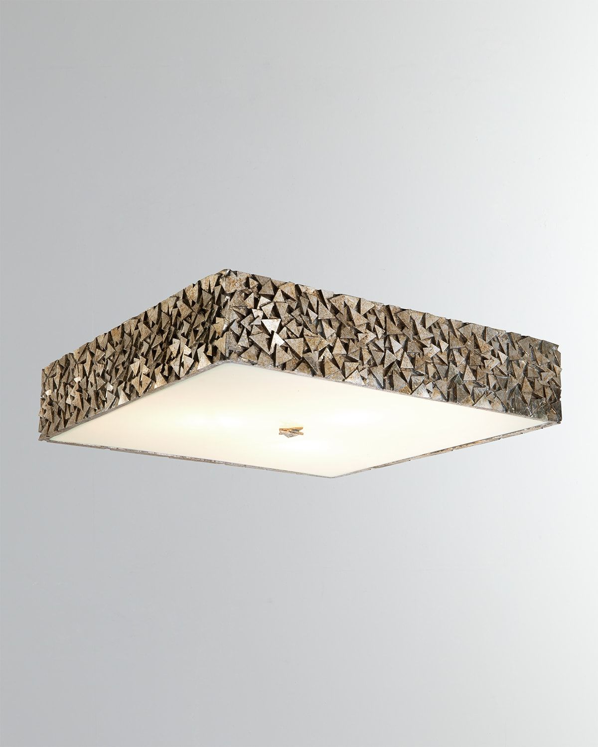 Mosaic 3-Light Square Flush Mount