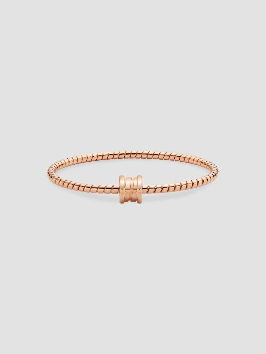 BVLGARI Women's B. zero1 18K Rose Gold Bracelet - Rose Gold - Size 6.5