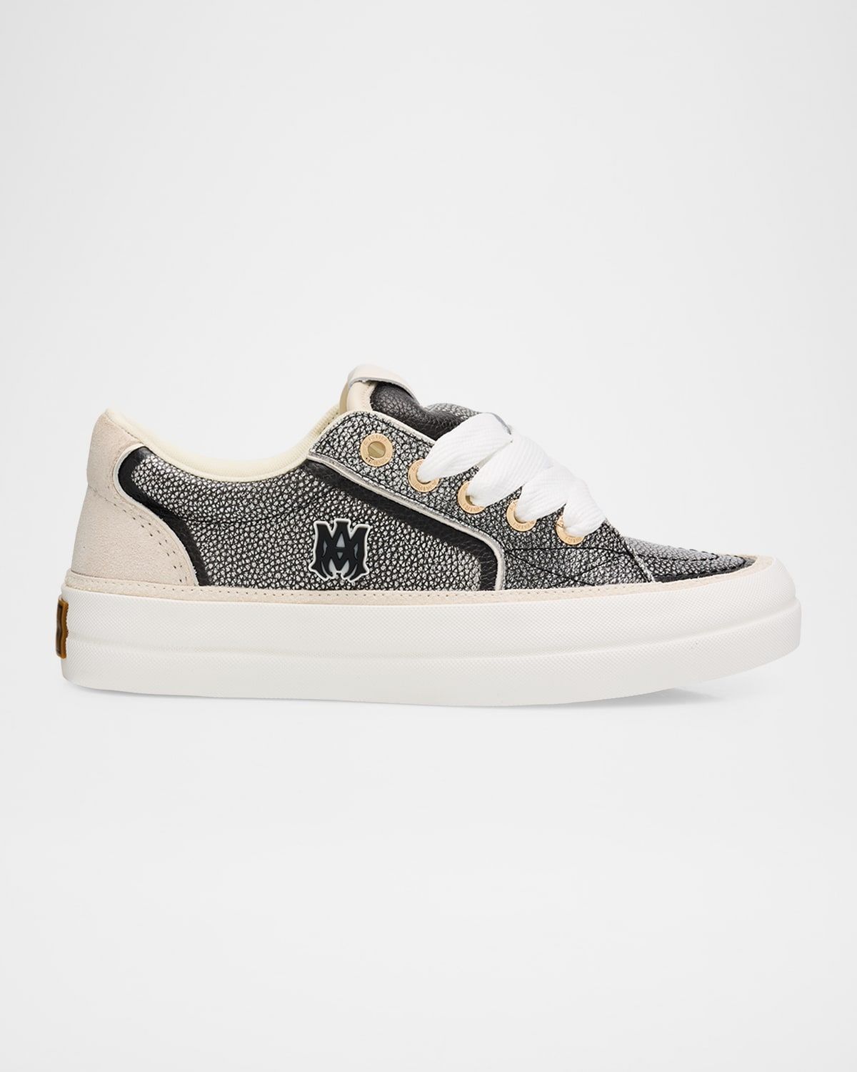 Men & apos;s Pebbled Sunset Grained Leather Low-Top Sneakers