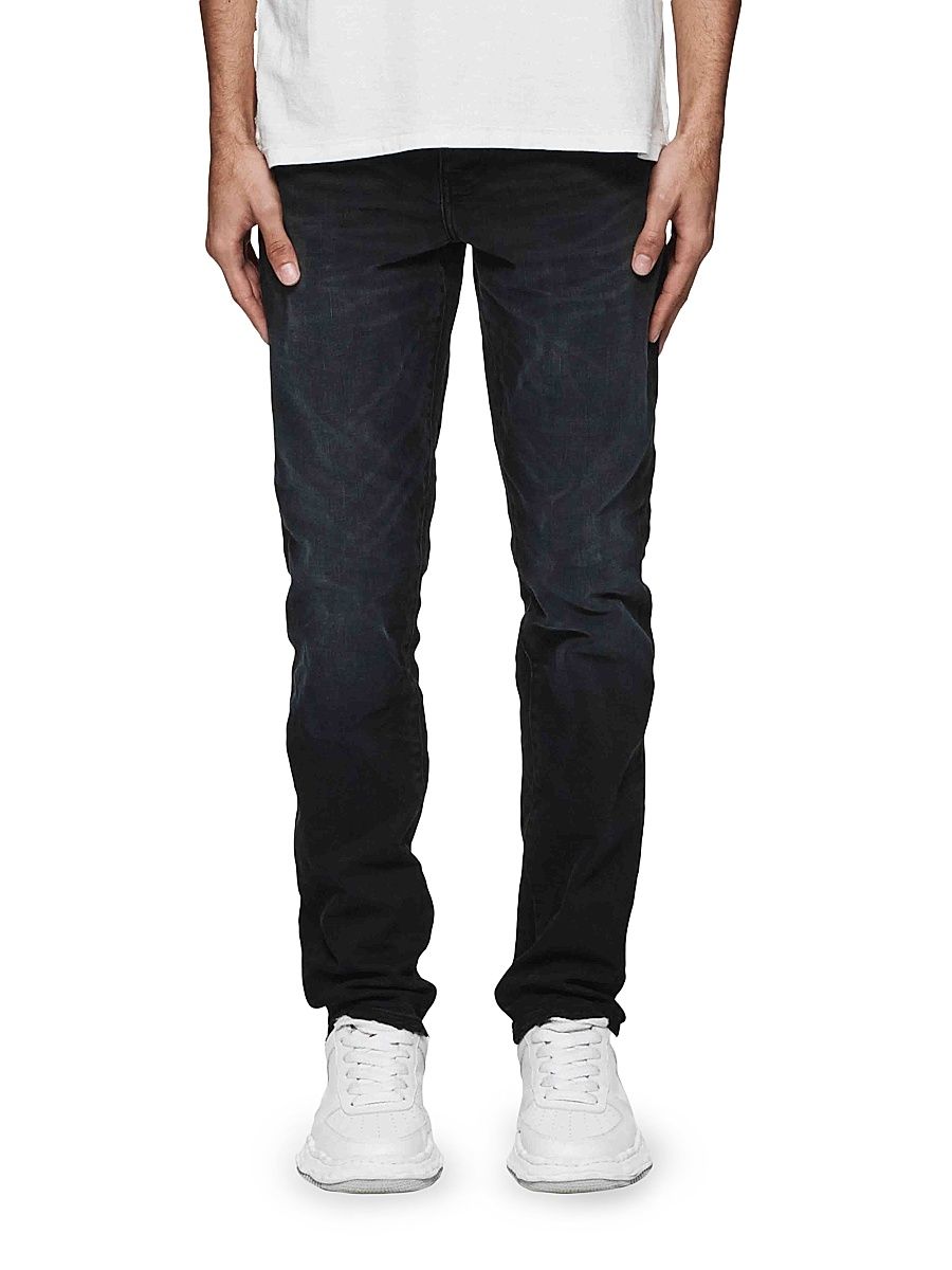 Men's Supernova Stretch Slim-Fit Jeans - Black - Size 32