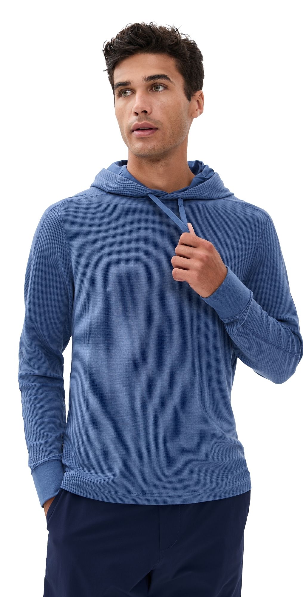 RLX Ralph Lauren Performance Tech Waffle Knit Hoodie Old Royal XXL