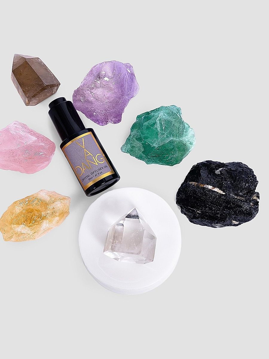 Buddhapada 7-Piece Crystal Meditation Set