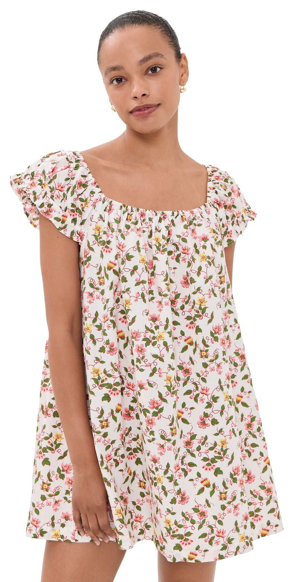 La Maregold The Ophelia Mini Dress Vintage Floral S