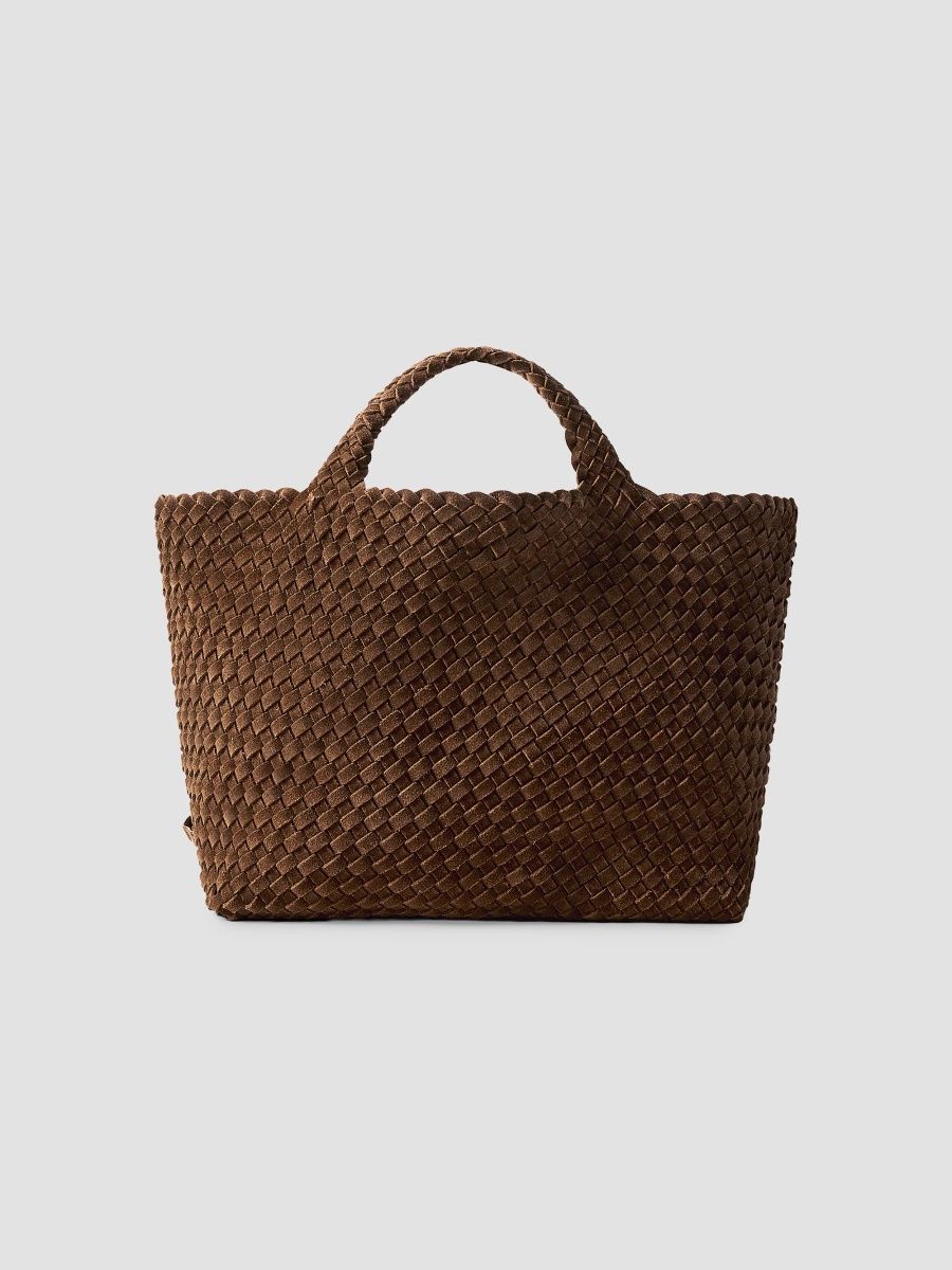 Naghedi Women's St. Barths Medium Suede Tote Bag - Teak