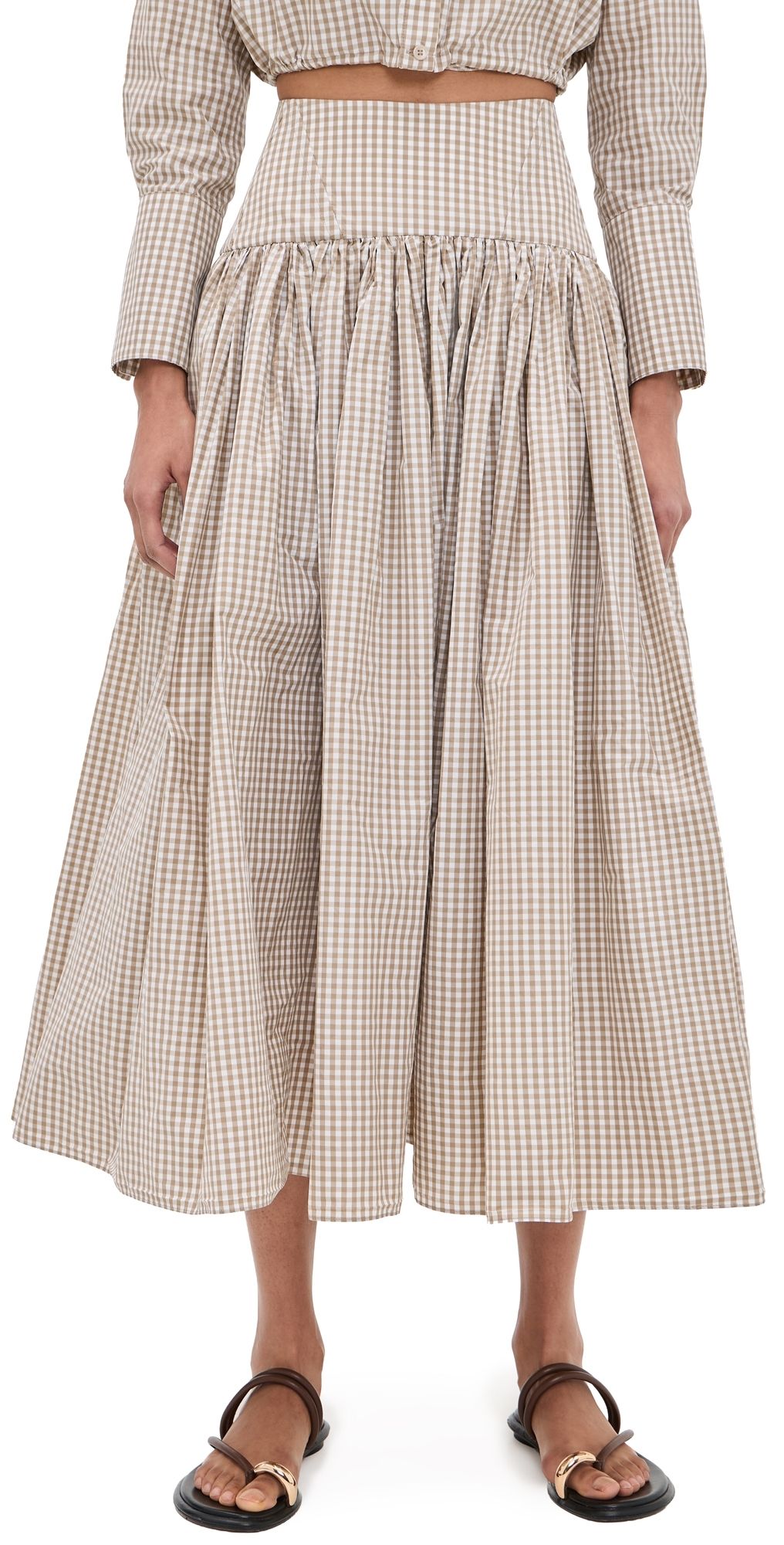 ALEXIS Havara Skirt Tan/White L