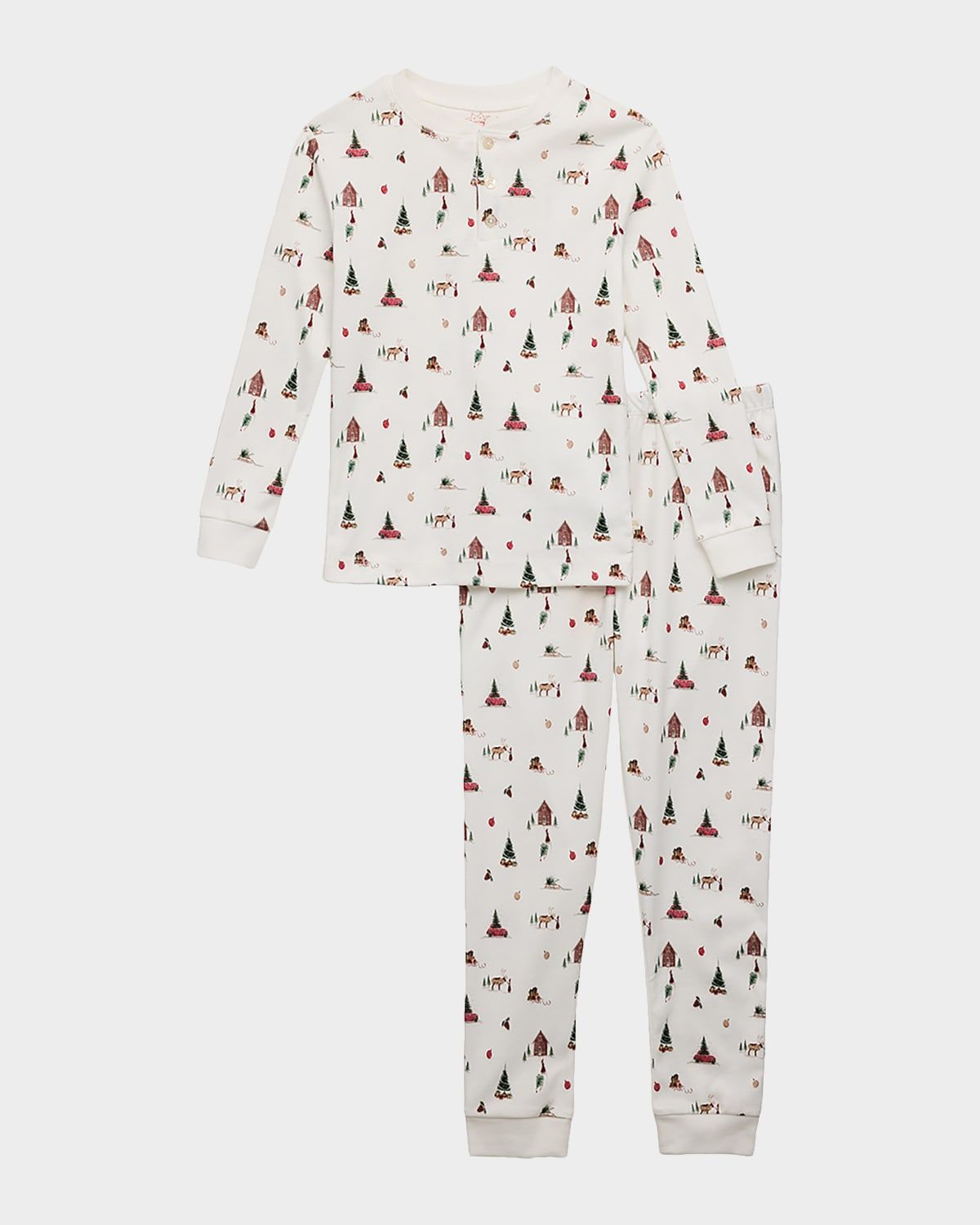 Derek Little Christmas Tree Pajama Set, Size 2-10