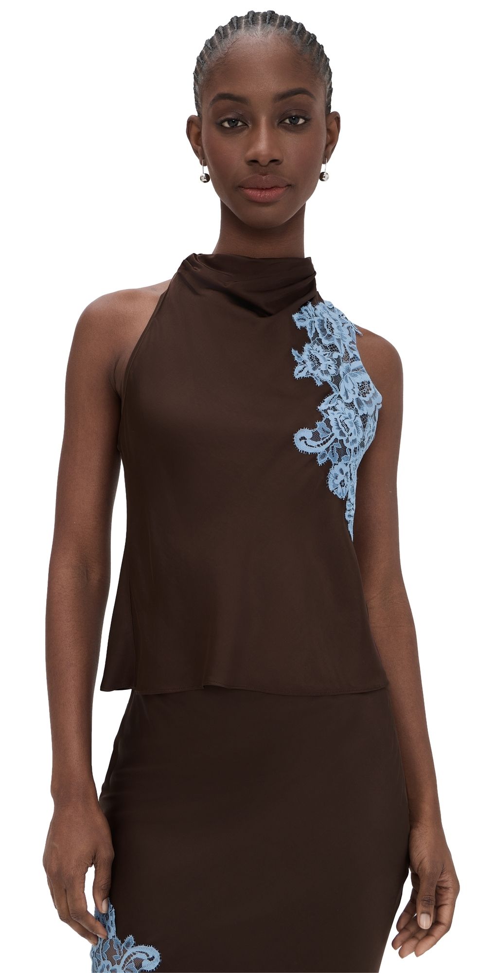 A. L.C. Rose Top Ganache/French Blue 14