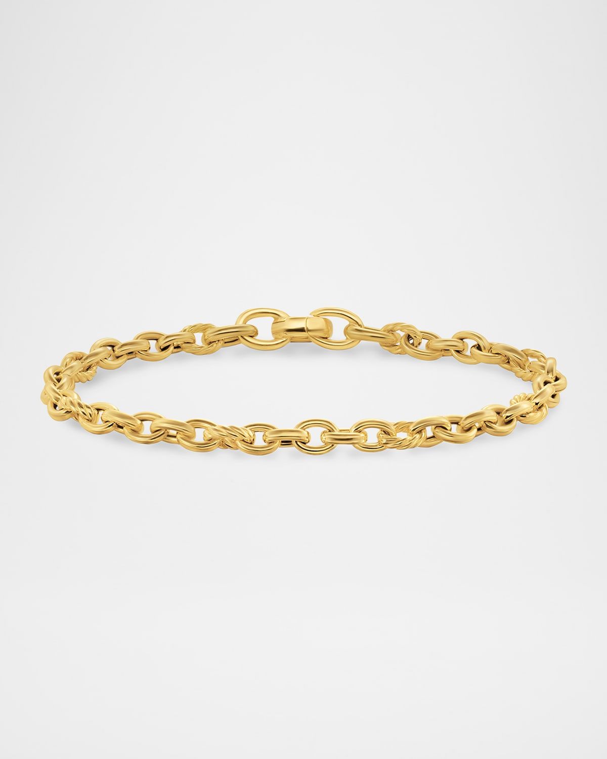 DY Mercer Petite Chain Bracelet in 18K Gold