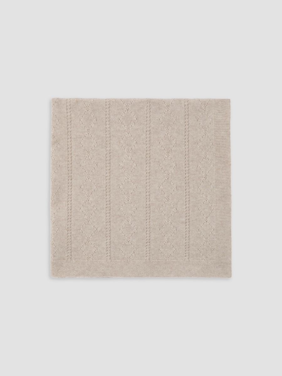 Marie-Chantal Unisex Baby's Cashmere Blanket - Brown