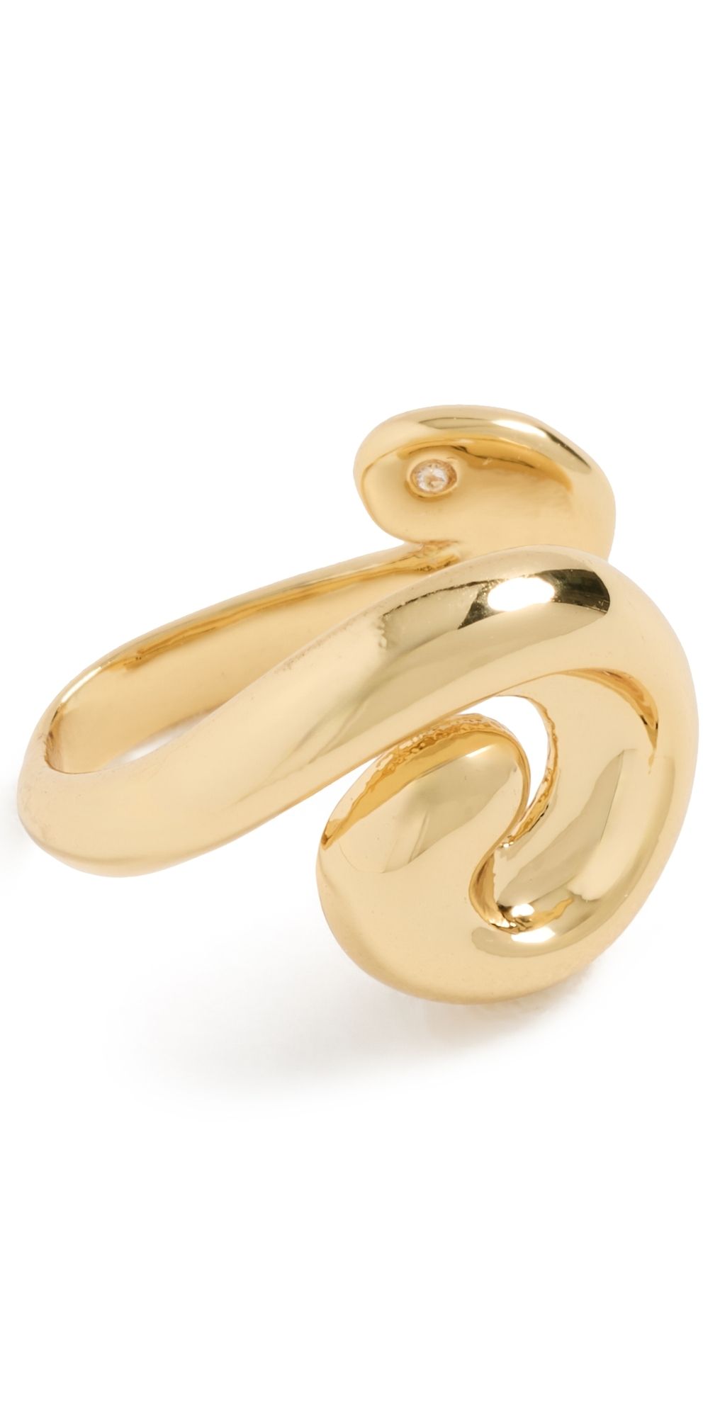 JENNY BIRD Gio Ear Cuff High Polish Gold One Size