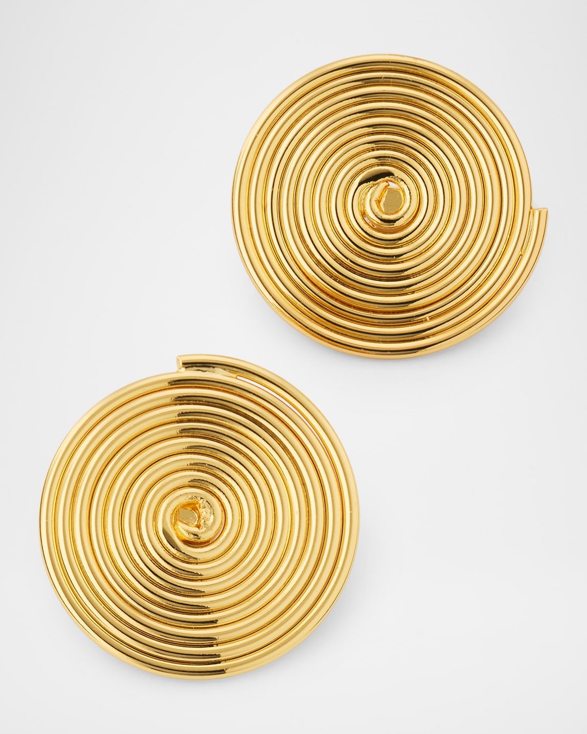 Spiral Wire Clip-On Earrings