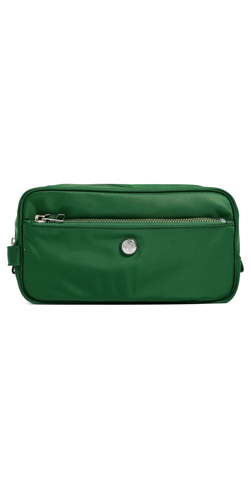 Tory Burch Twist Medium Cosmetic Case Basil One Size