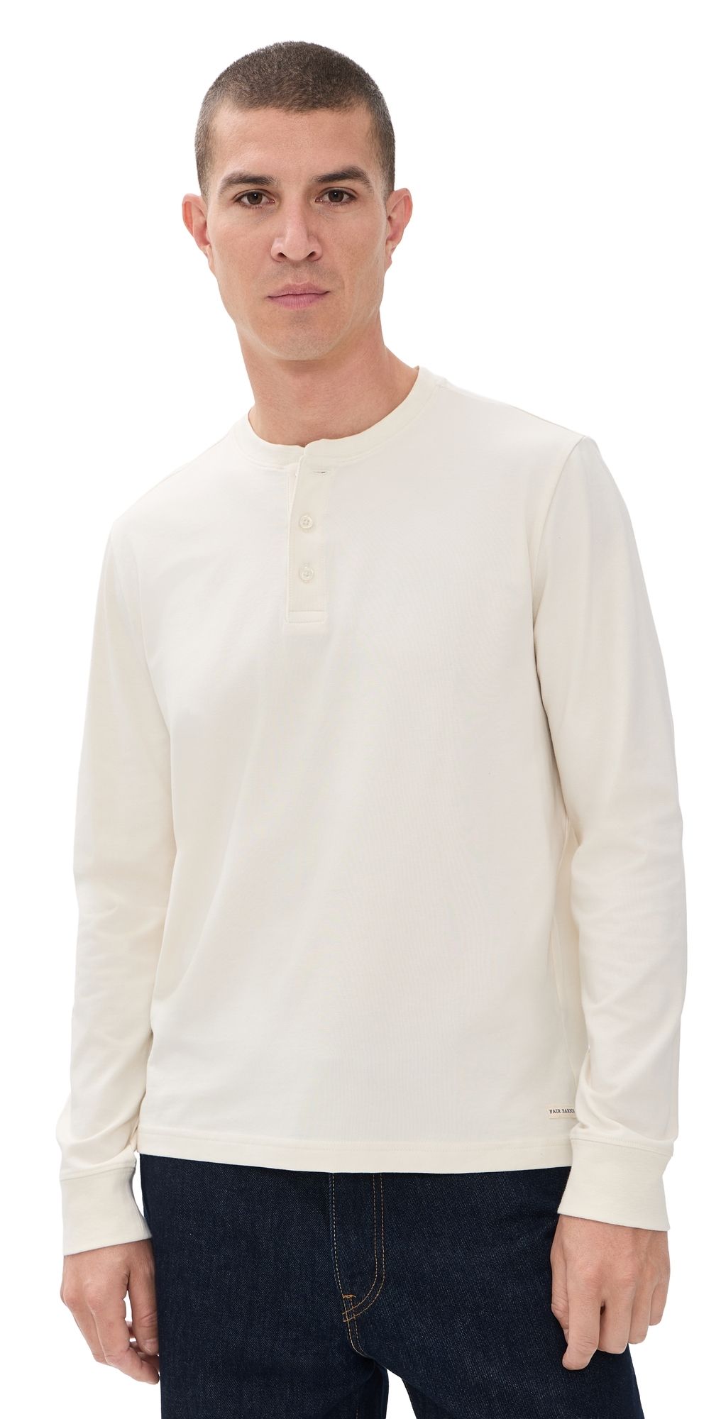 Fair Harbor Pacific Henley Tee Shell XL