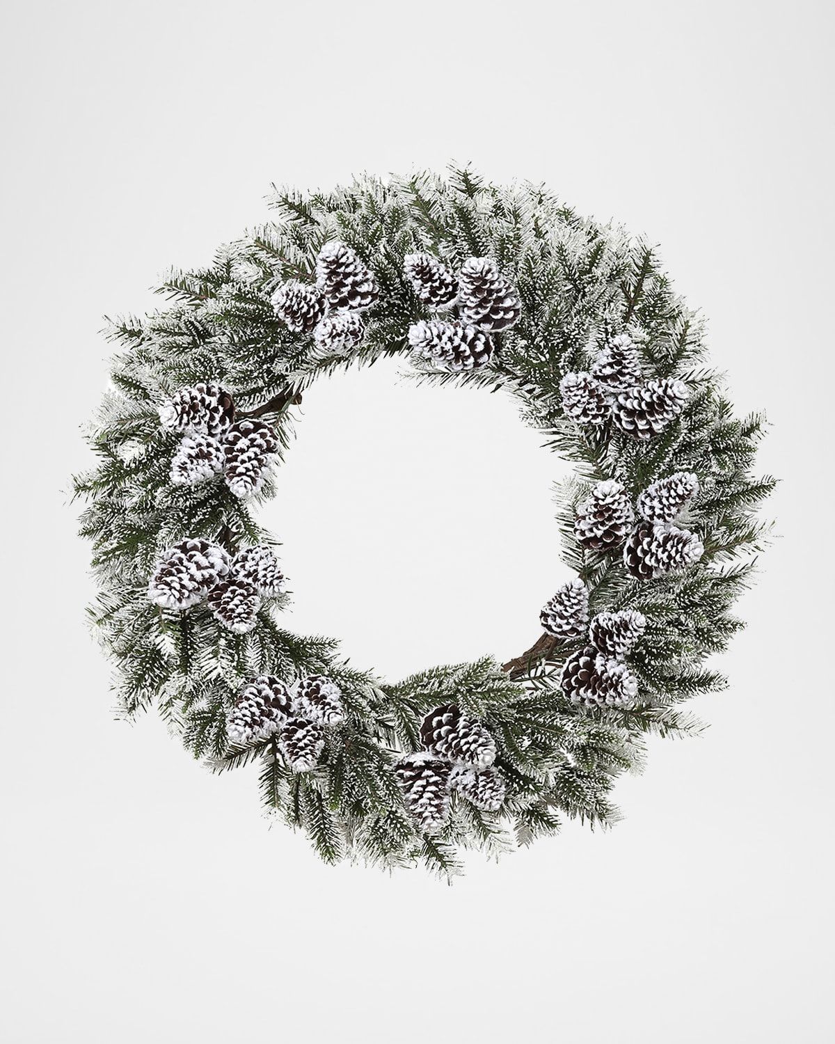 Snow Pine & Pinecone 30" Wreath