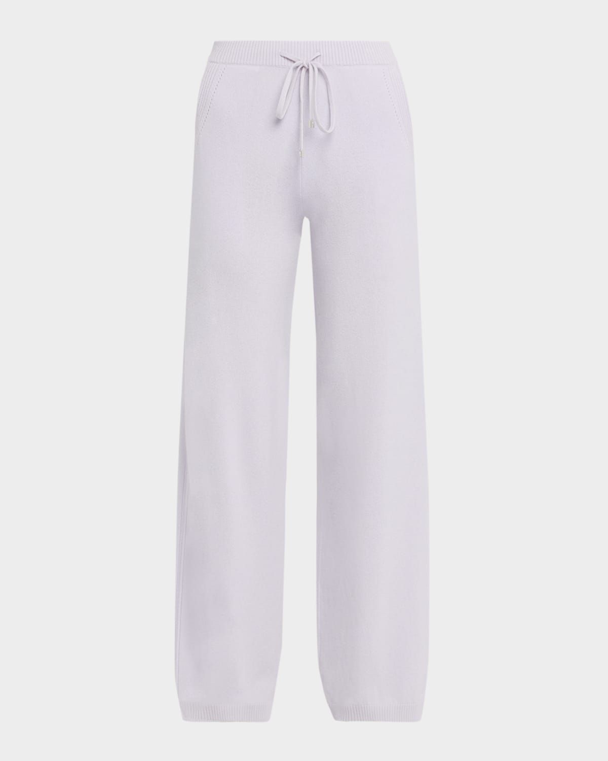 Cashmere Wide-Leg Pants