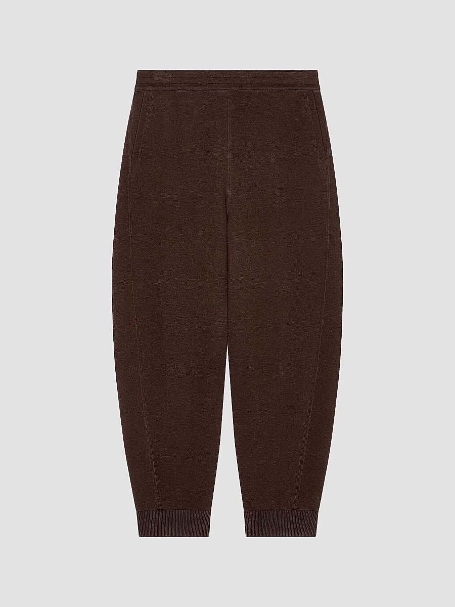 Givenchy Men's Couture Seam Joggers in Scuba - Brown - Size Large
