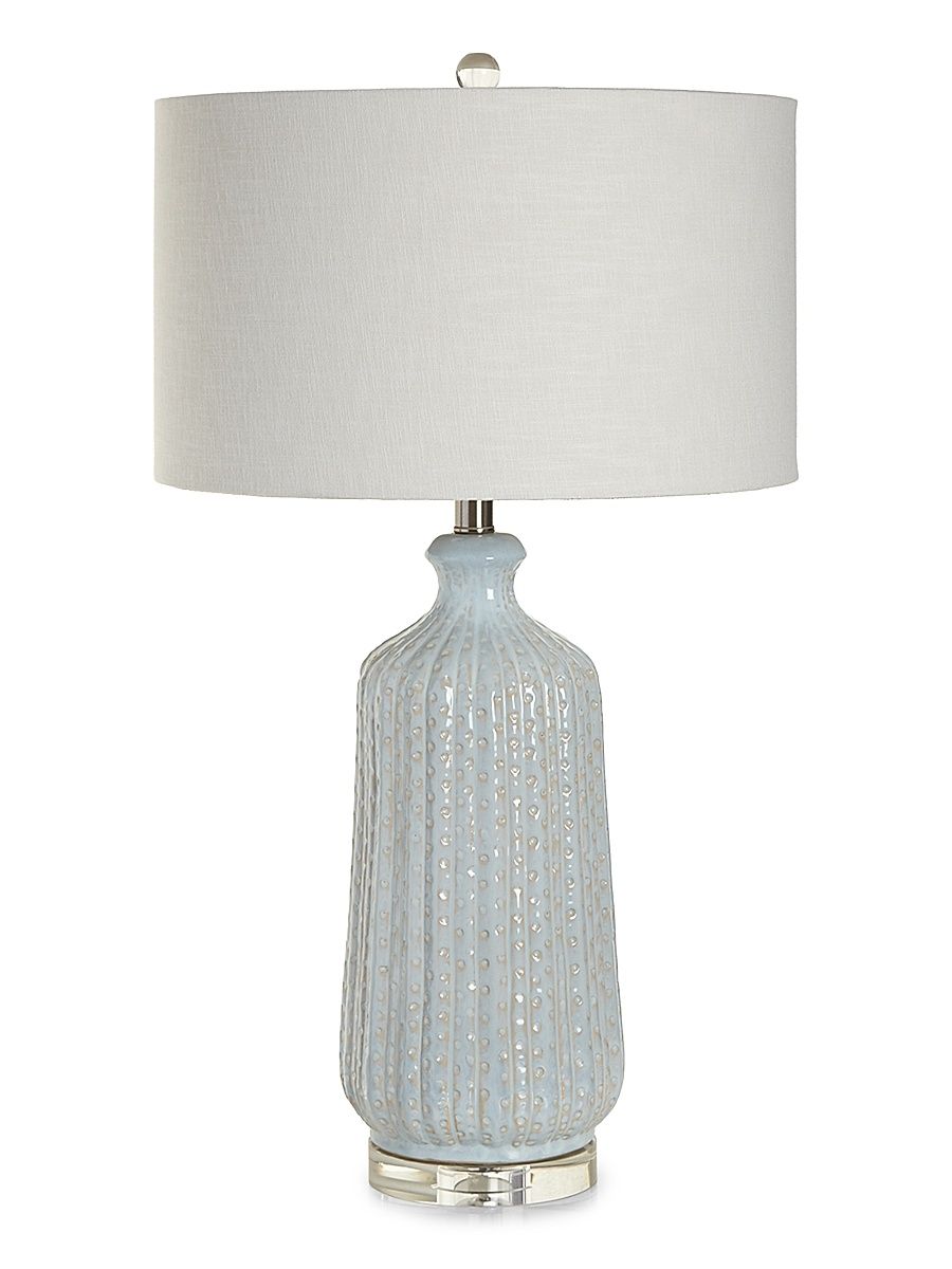 Sea Salt Table Lamp - Light Blue