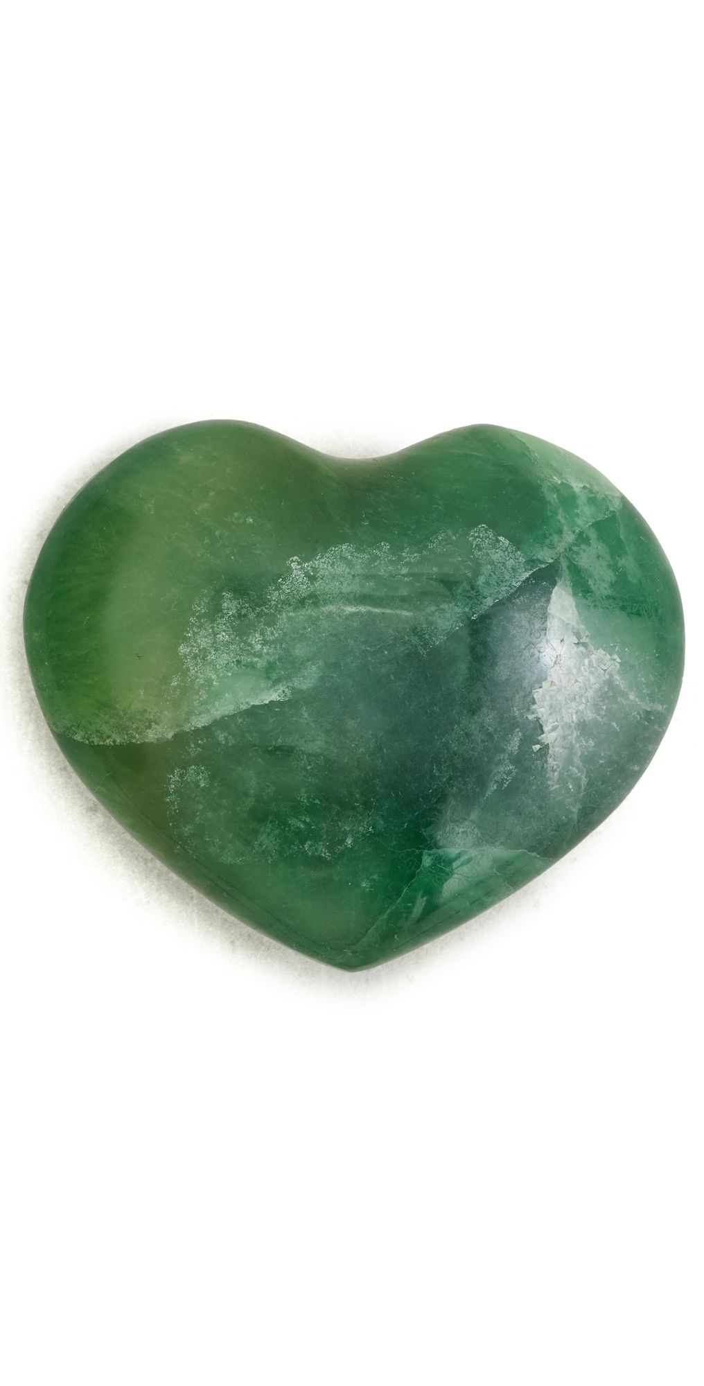 JIA JIA Medium Fluorite Heart Fluorite One Size