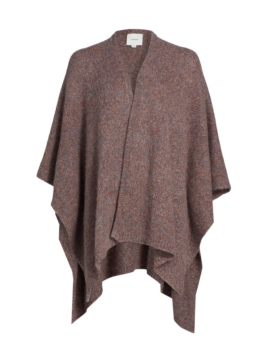 Vince Women's Alpaca-Blend Cape - Cognac