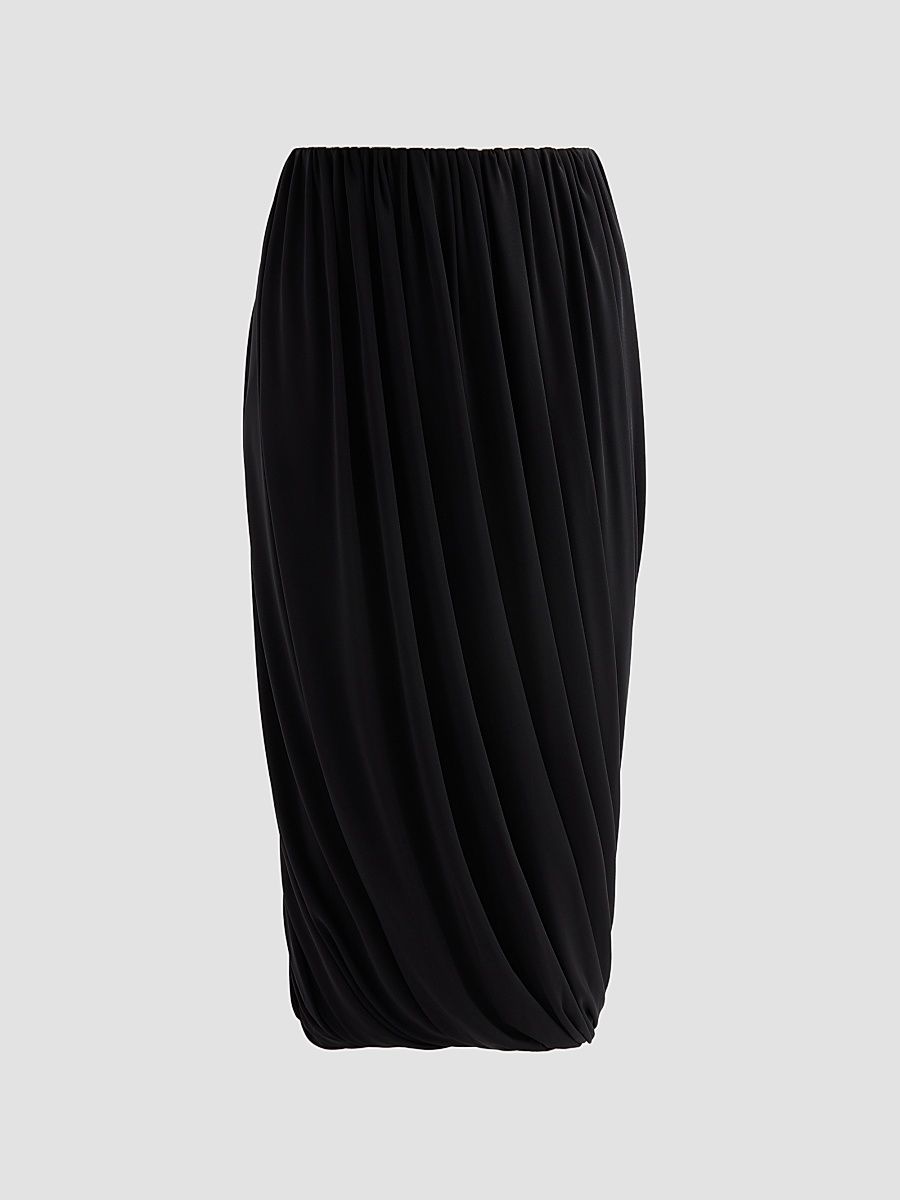 Women's Calden Pencil Skirt - Black - Size XL