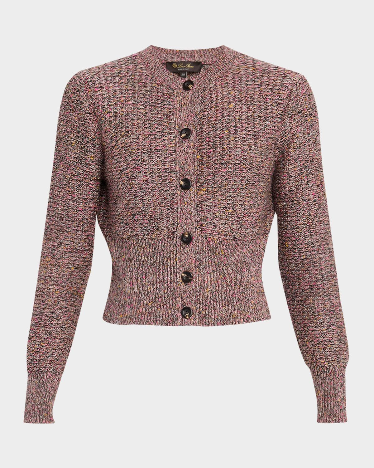 Ispra Silk Cashmere GG 5 Cardigan