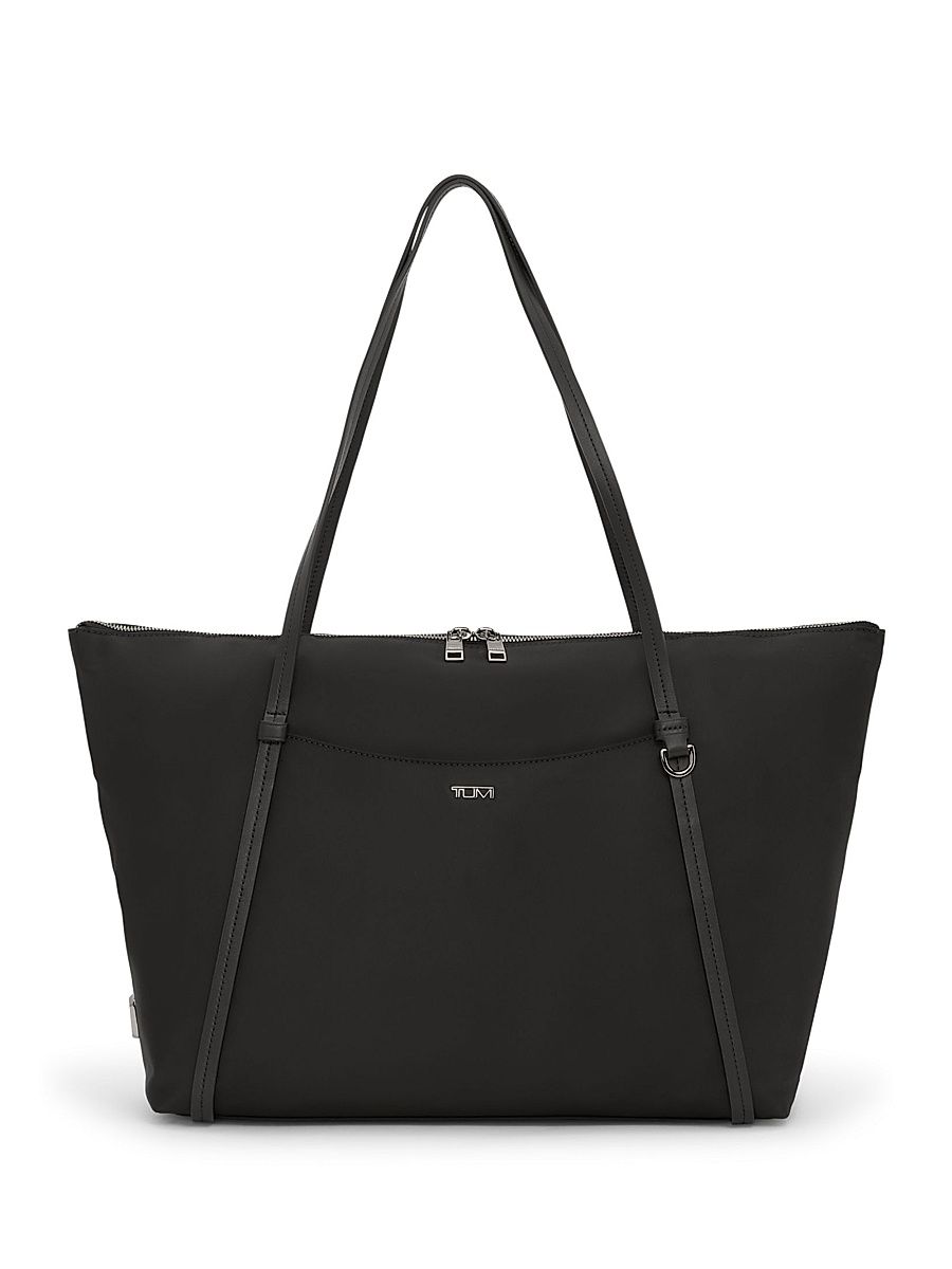 Men's Voyageur Q Tote Bag - Black Gunmetal