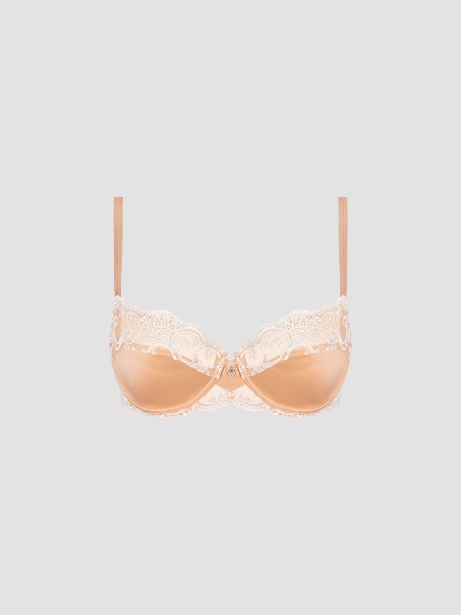 Lise Charmel Women's Splendeur Soie Demi Cup Bra - Splendeur Peche - Size 32B