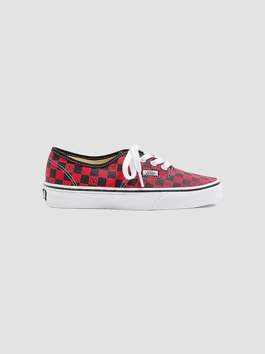 Valentino Women's Valentino Garavani and Vans Women's's Low-Top Sneakers - Rouge Pur Black - Size 6