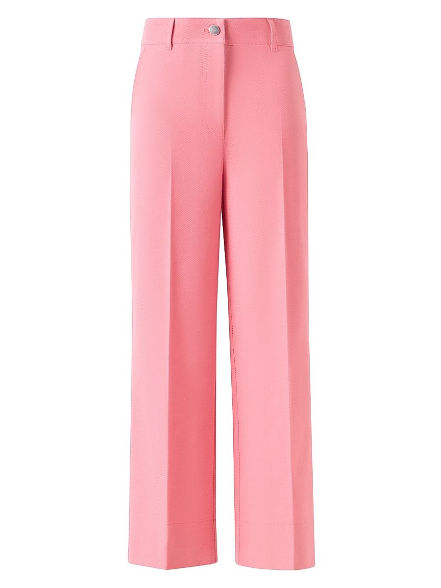 Women's Chiara Straight-Leg Crop Pants - Blush - Size 16