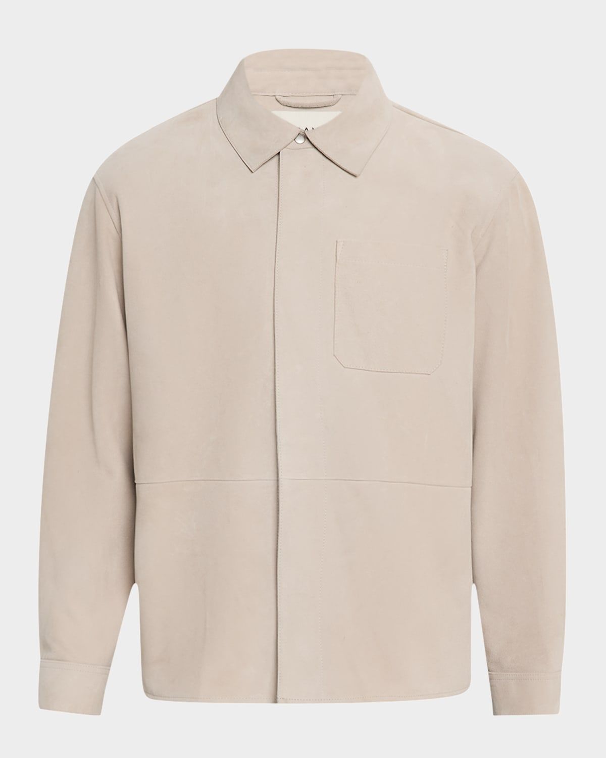 Men & apos;s Suede Overshirt