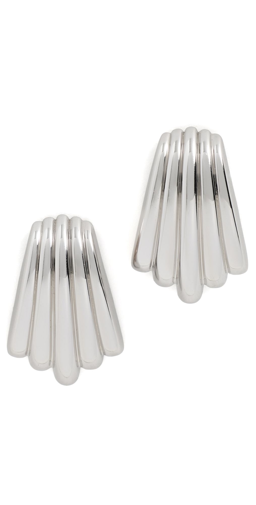 Luv Aj The Sundown Statement Studs Silver One Size