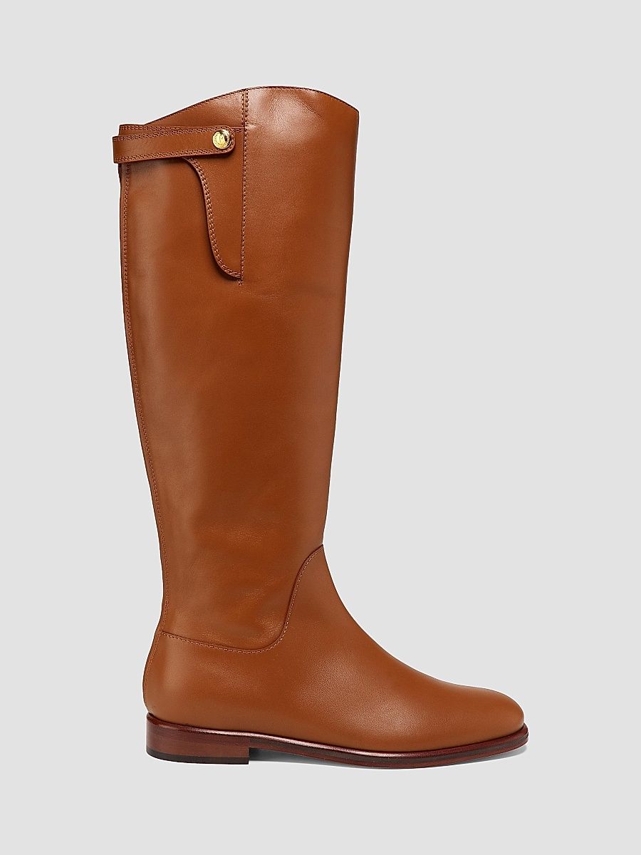 Pollini Women's Varenne Leather Knee-High Boots - Hide - Size 7