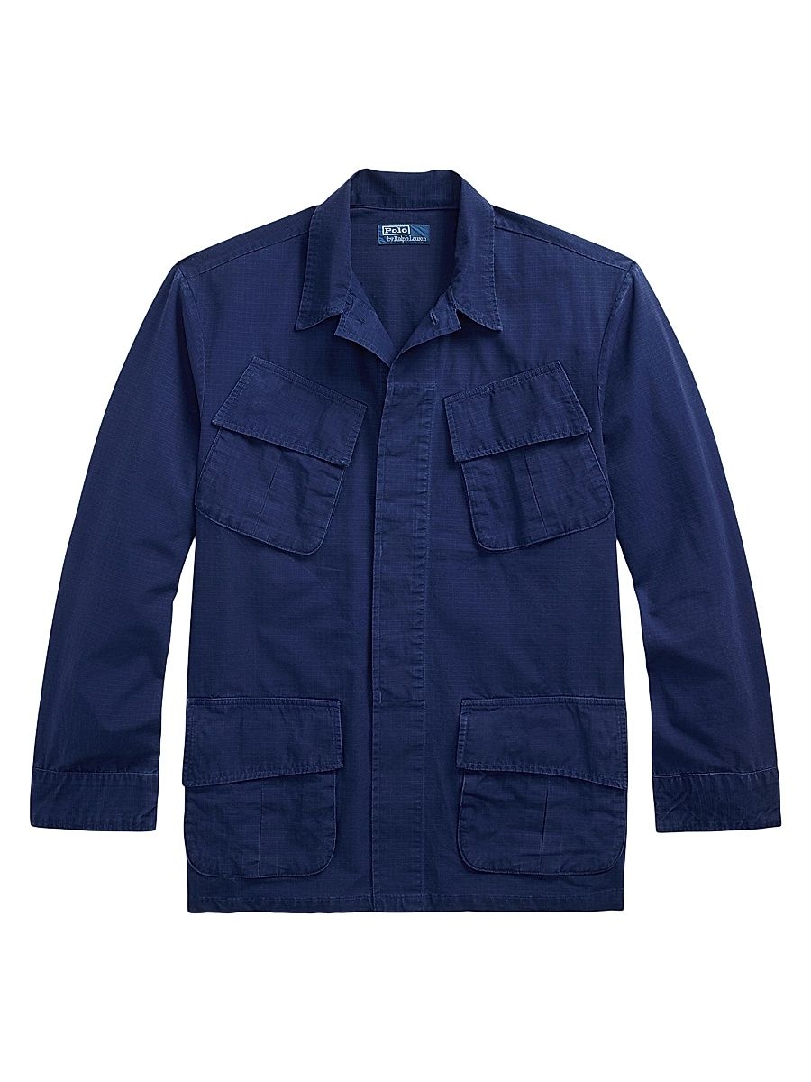 Men's Ripstop Utility Overshirt - Newport Navy - Size XXL