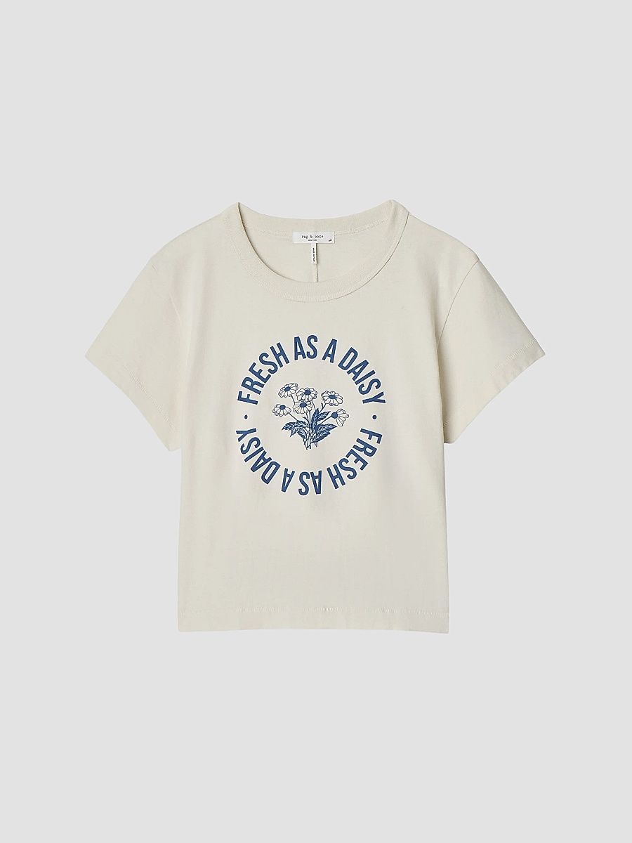 Women's Fresh As A Daisy Kelly Perfect T-Shirt - Turtle Dove - Size XL