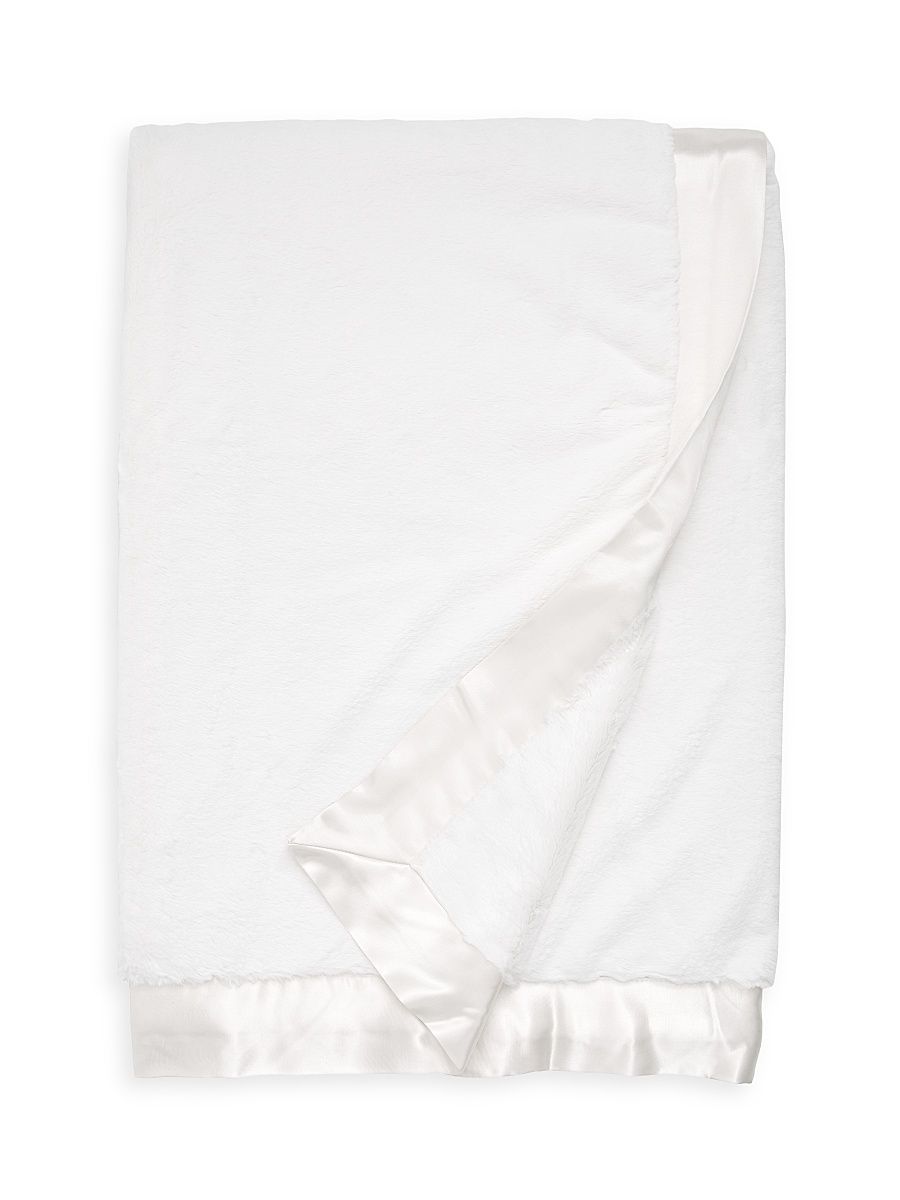 Luxe Big Kid Throw Blanket - Cream