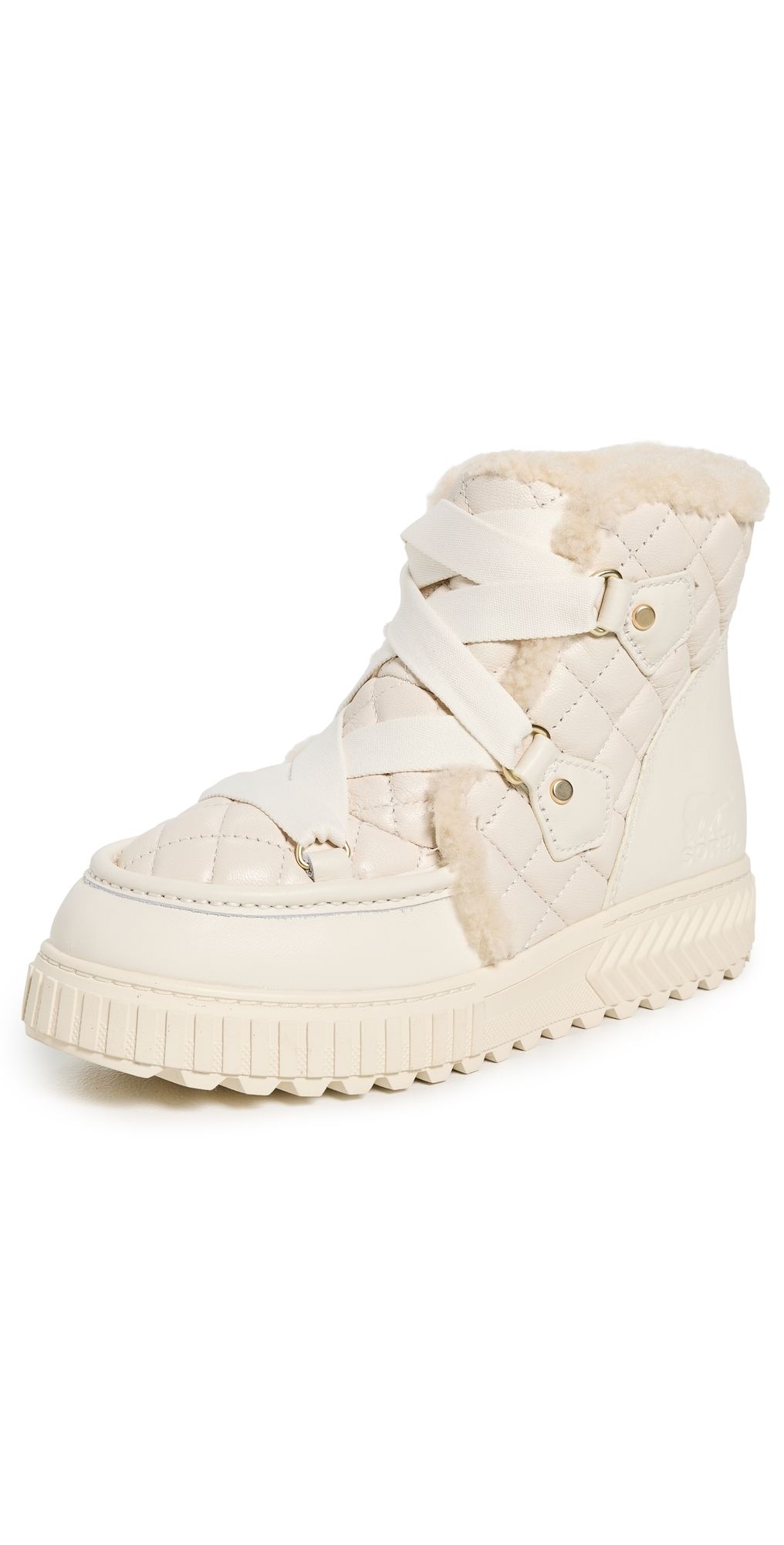 Sorel Ona Ave Alpine Lux Boots Chalk/Sea Salt 6