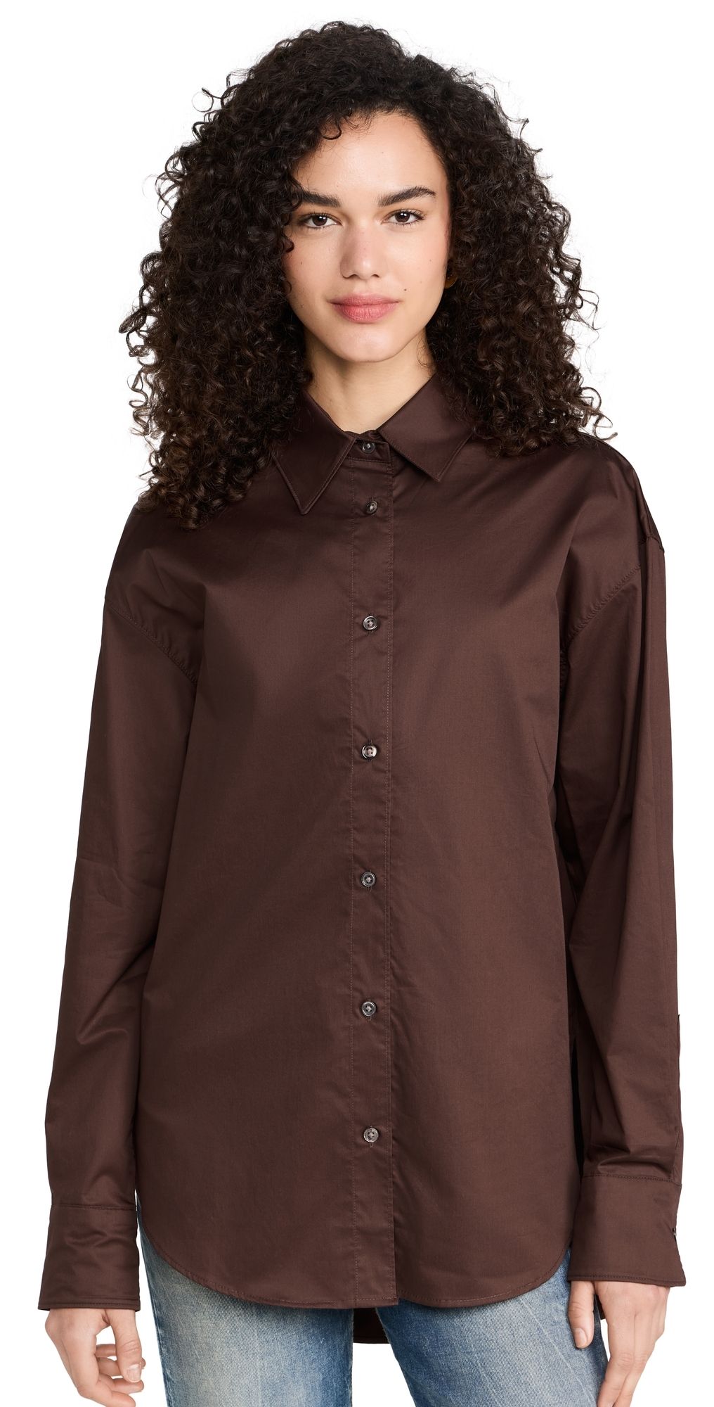 Sold Out NYC The Everything Shirt Chocolate M