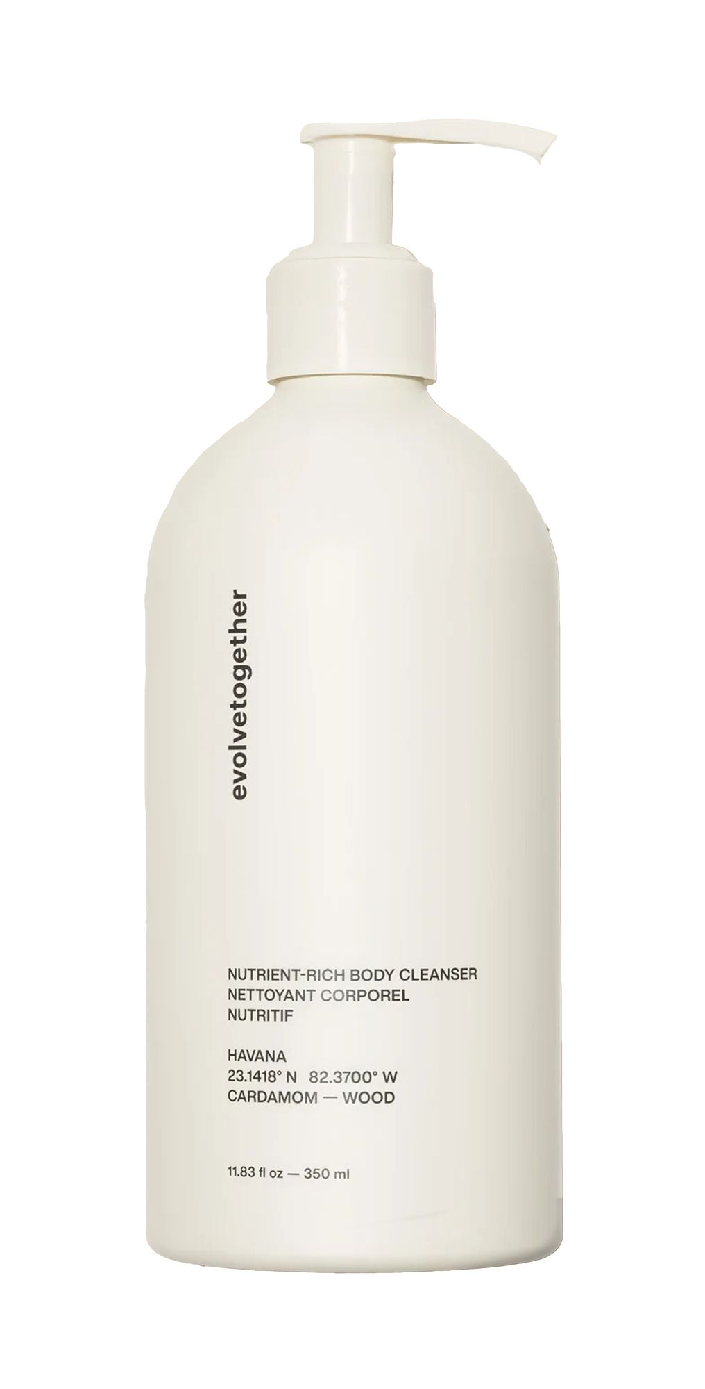 evolvetogether Nutrient-Rich Body Cleanser Havana 11.8 oz/ 350 mL