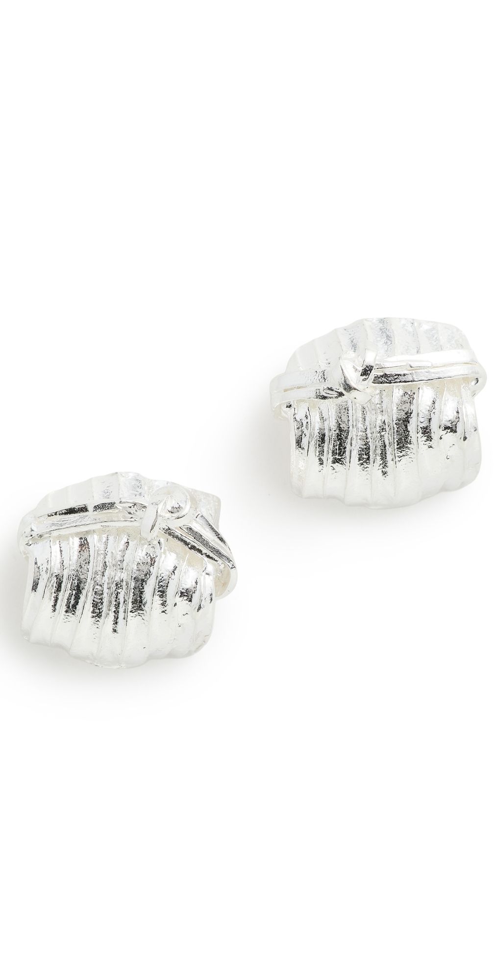 Completedworks Recycled Silver Earrings Silver One Size